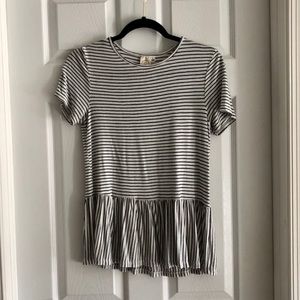 Striped Swing T